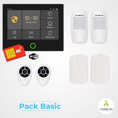Alarme BiScreen 4G - Pack...