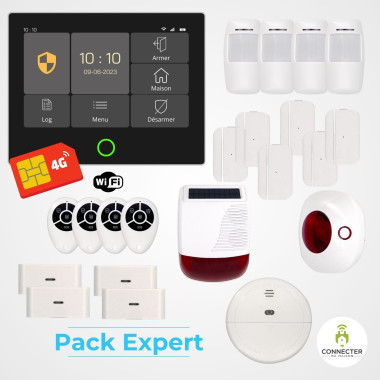 Alarme BiScreen 4G - Pack...