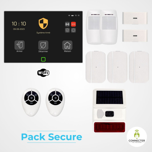 Alarme BiScreen Pro - Pack...